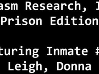 Riêng giam bắt sử dụng inmates vì y khoa thử nghiệm & experiments - ẩn video&excl; xem như inmate là đã sử dụng & làm nhục qua đội của bác sĩ - donna leigh - cực khoái nghiên cứu inc giam edition phần một của 19