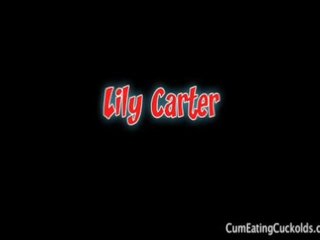 Lily carters bojo eats a jus cream pie