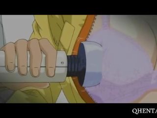 Hentai con nhộng sự nịnh hót con quái vật phallus trên đầu gối